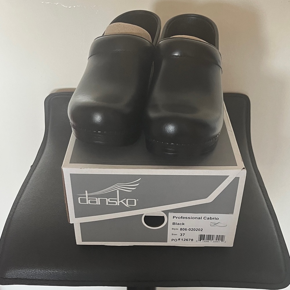 Dansko Black Professional Loafers